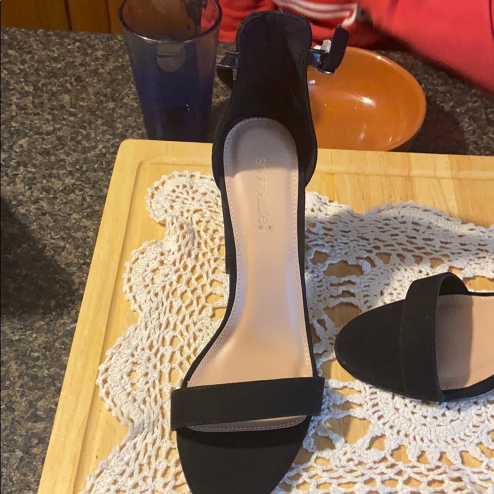 Black heels